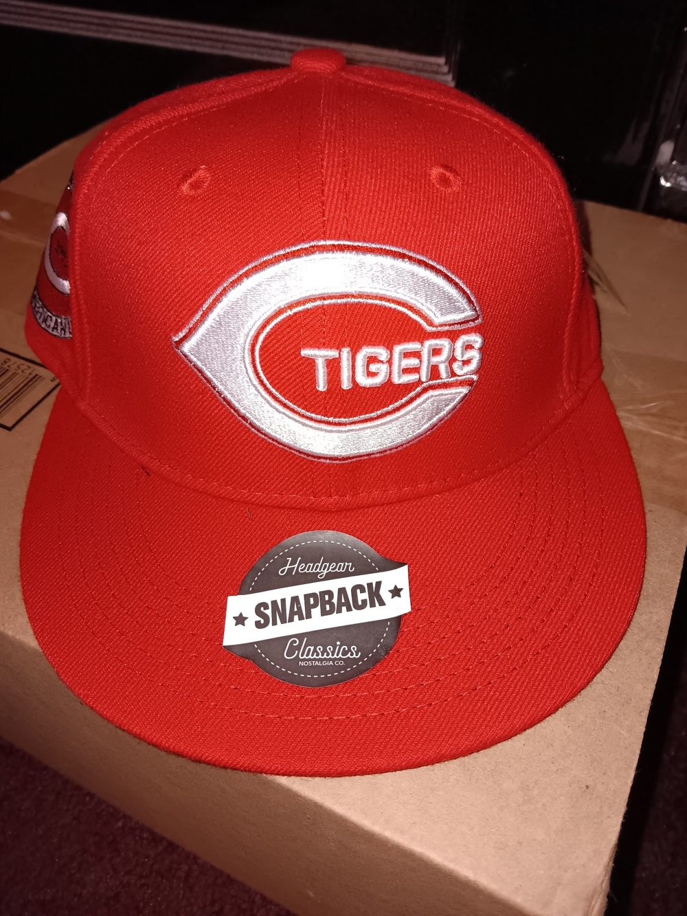 Youth Red Cincinnati Tigers Snapback Hat
